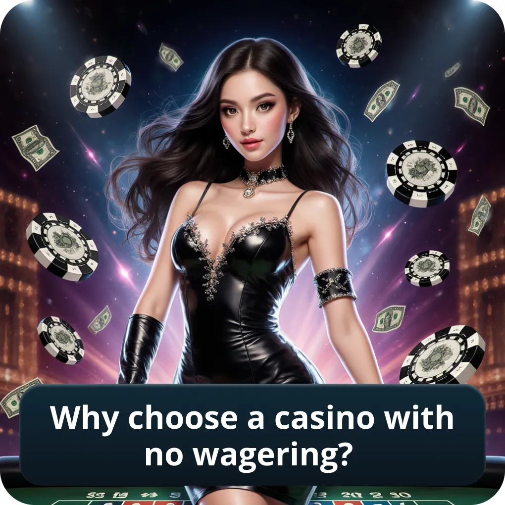 Why choose a casino with no wagering?