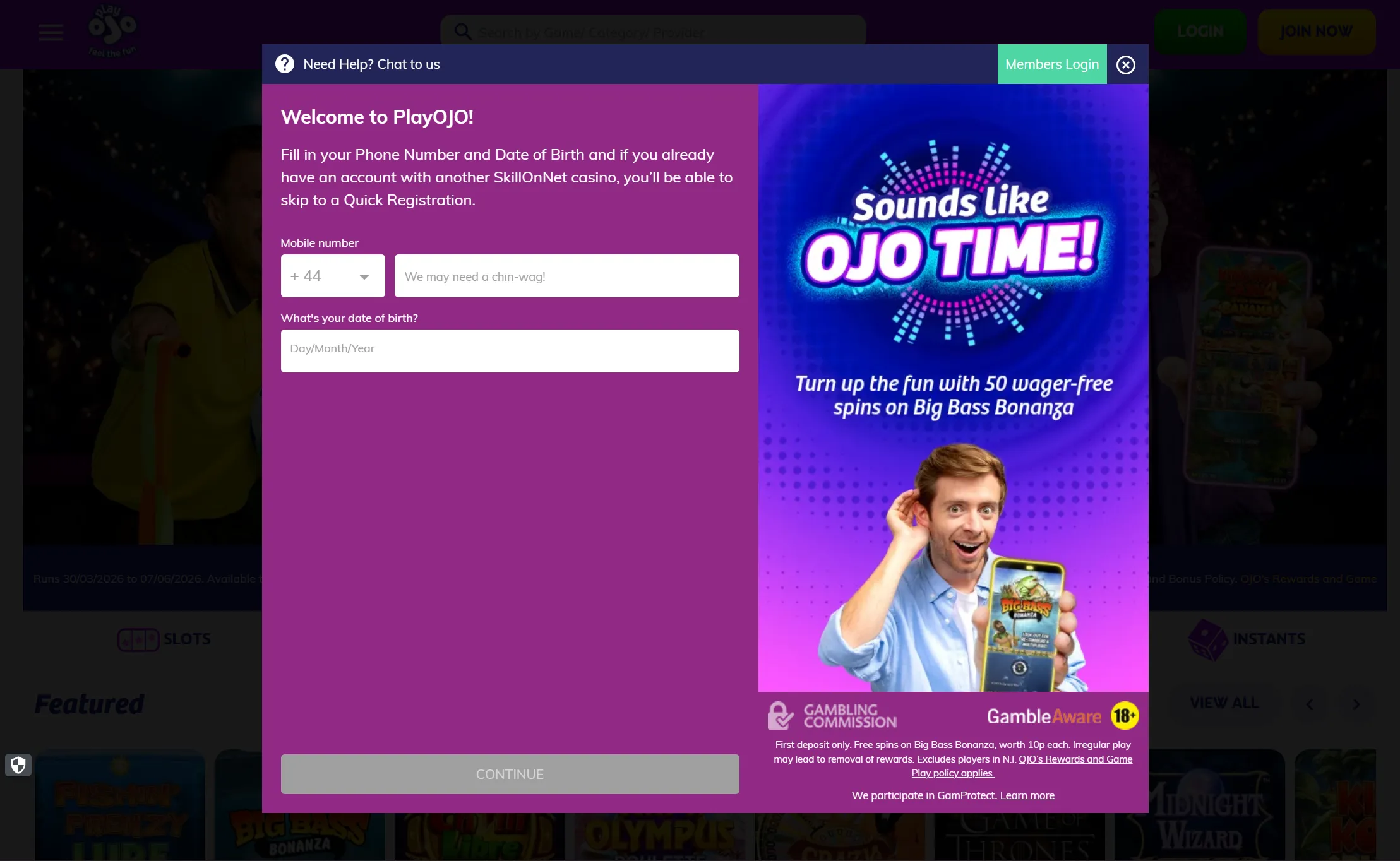How to claim & play instantly at a no wagering casino