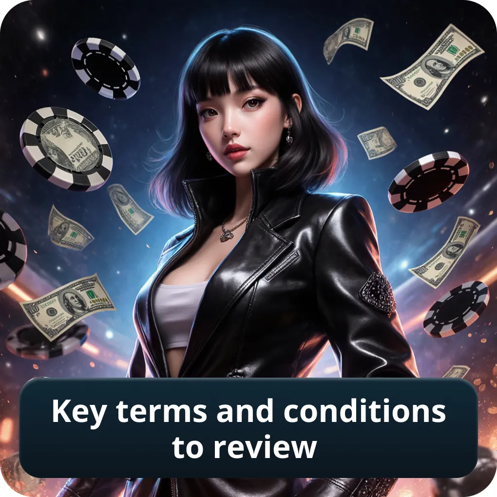 Key terms and conditions to review