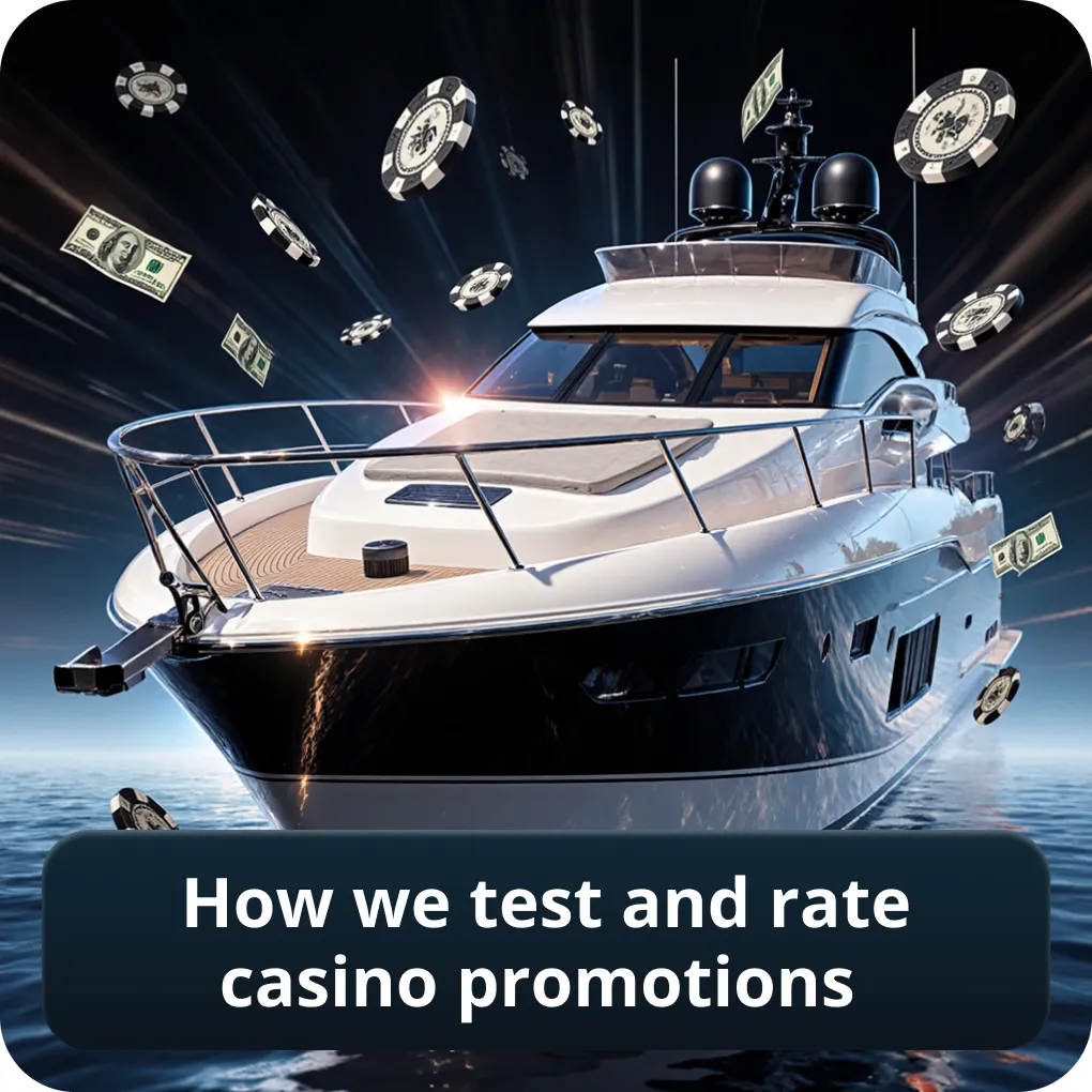 How we test and rate casino promotions