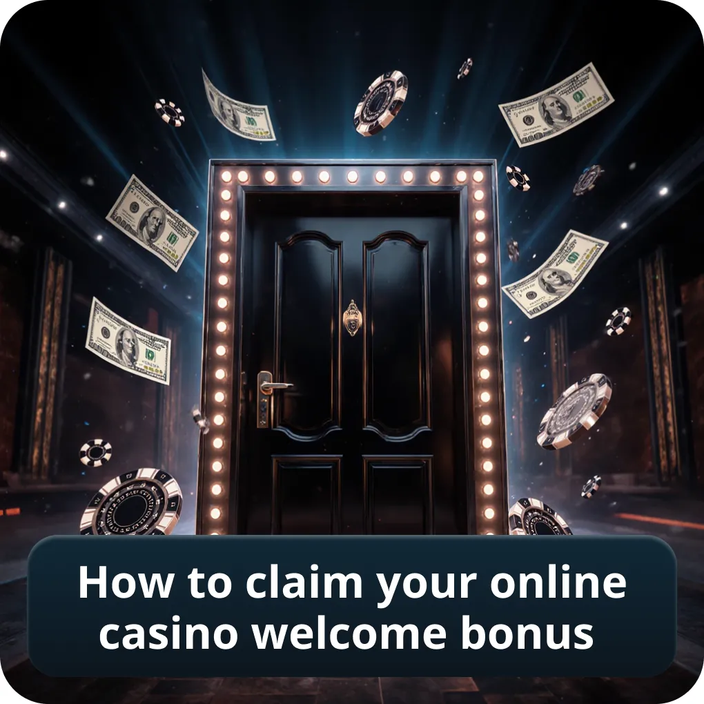 How to claim your online casino welcome bonus