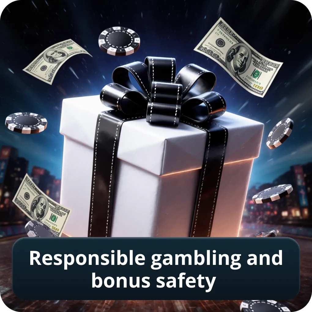 Responsible gambling and bonus safety