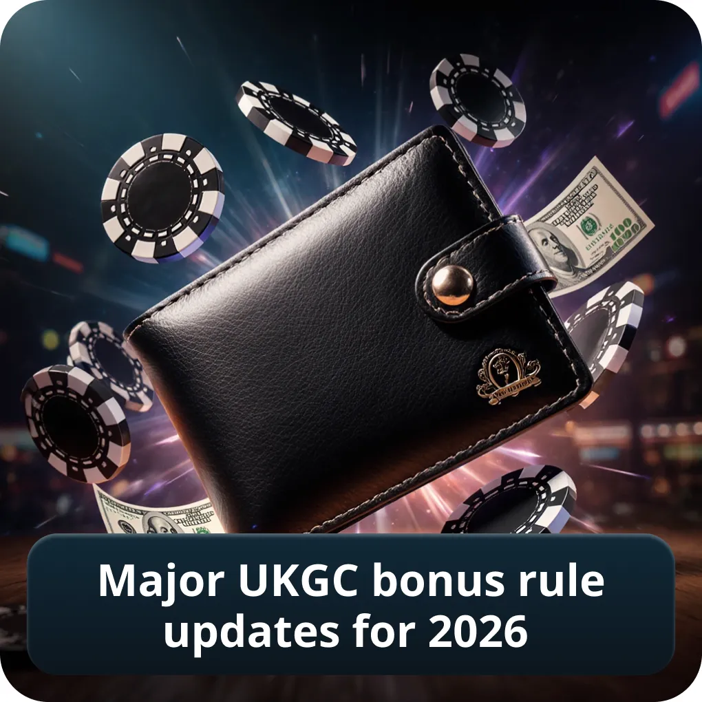 Major UKGC bonus rule updates for 2026