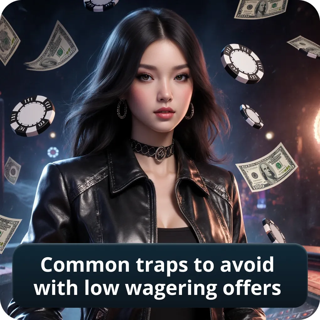 Common traps to avoid with a low wagering casino bonus