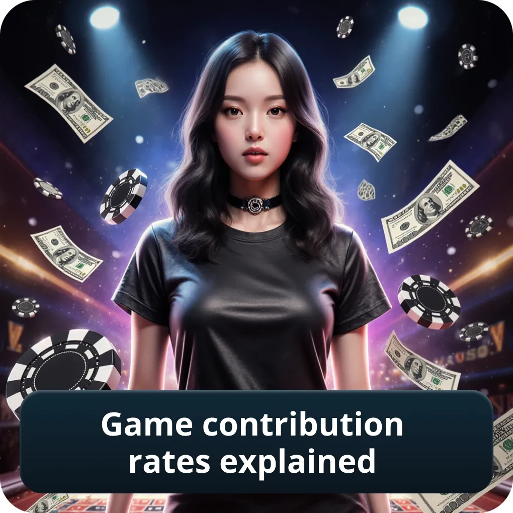 Game contribution rates for a low wagering casino bonus