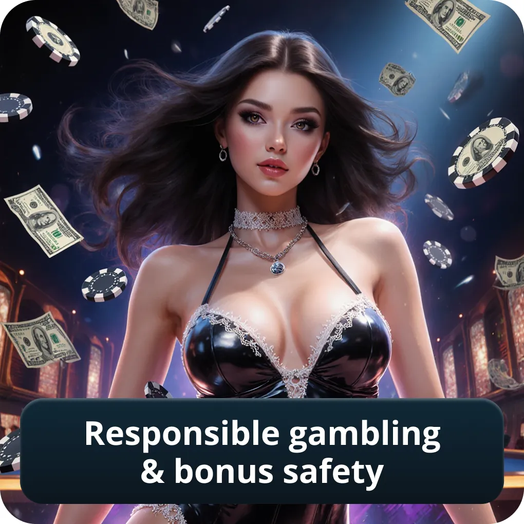 Responsible gambling and low wagering casino bonus safety